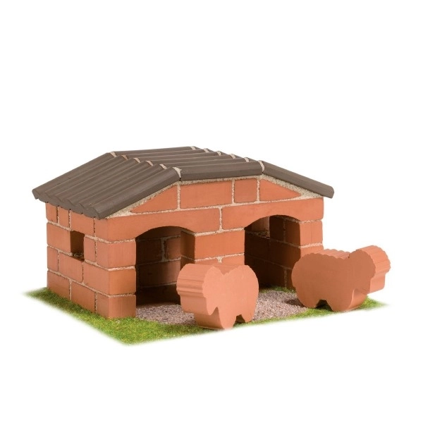 Teifoc Brick Building Set Sheepfold