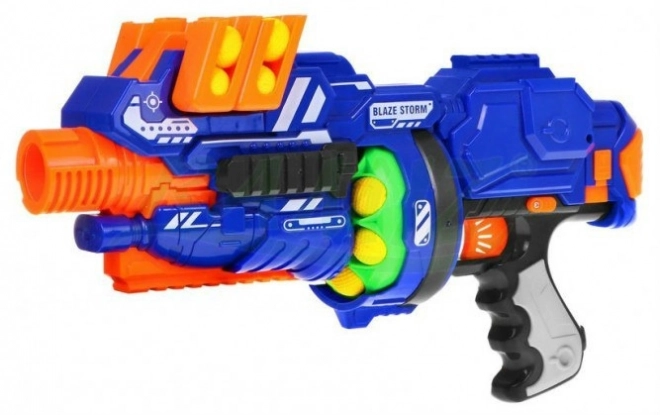 Blaze Storm Semi-Automatic Foam Dart Gun for Kids 8+