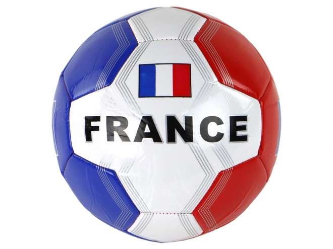 Soccer Ball with France Flag Design