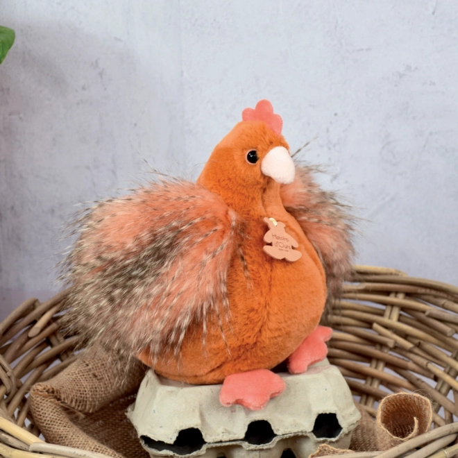 Ginger Plush Hen by Histoire d'Ours