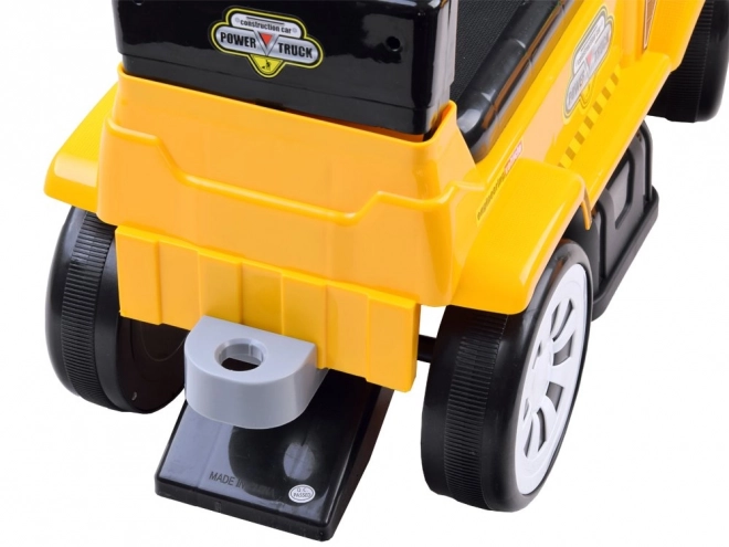 Ride-On Tractor with Trailer – Yellow