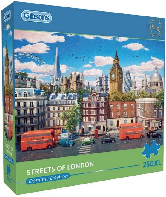 Gibsons Puzzle London Streets XL 250 Pieces