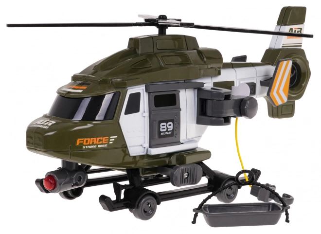 Military Rescue Helicopter 1:16 Scale