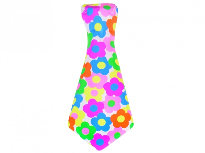 Colorful Carnival Tie with Elastic Band