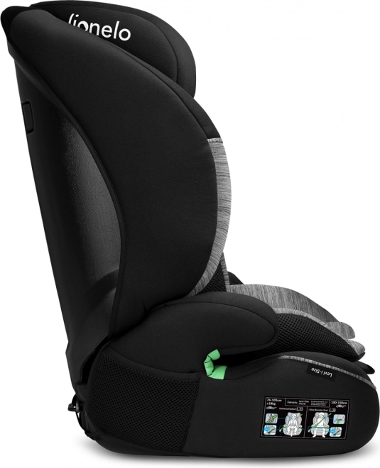 Lionelo Child Car Seat Levi One i-Size Black Grey