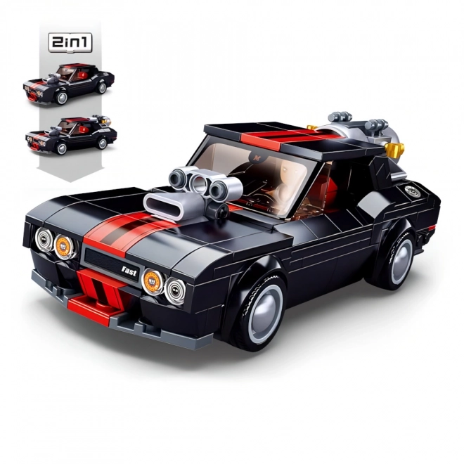 Sluban Street Racing Car 2-in-1 Model Kit