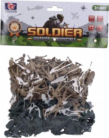 Set di soldatini 200 pz 4 cm