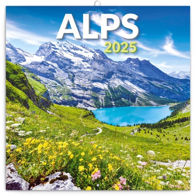 Alpine Mountains 2025 Wall Calendar