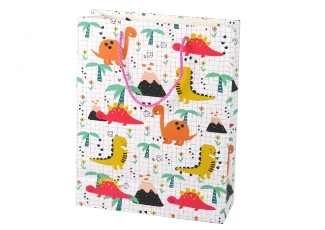 Colorful Dinosaur Gift Bag