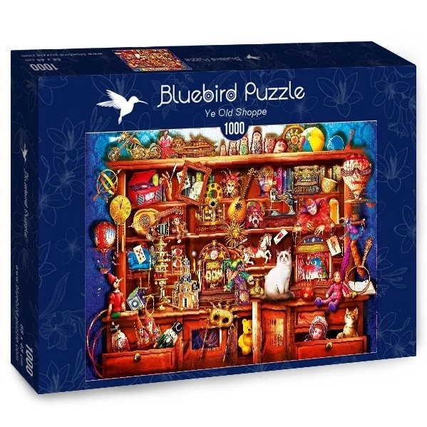 Bluebird Puzzle Old Toy Shelf 1000 Pieces