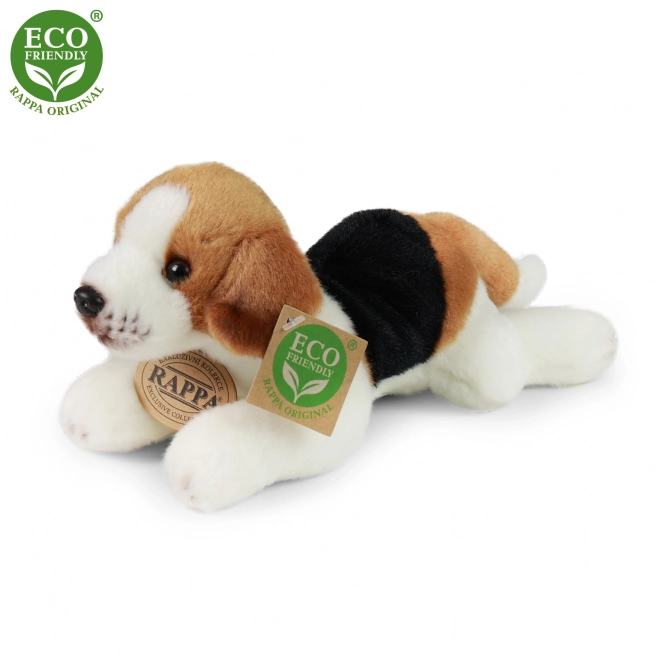 Eco-friendly Plush Lying Dog 16 cm