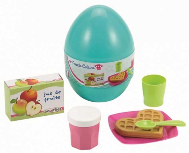 Surprise Egg with Dining Set