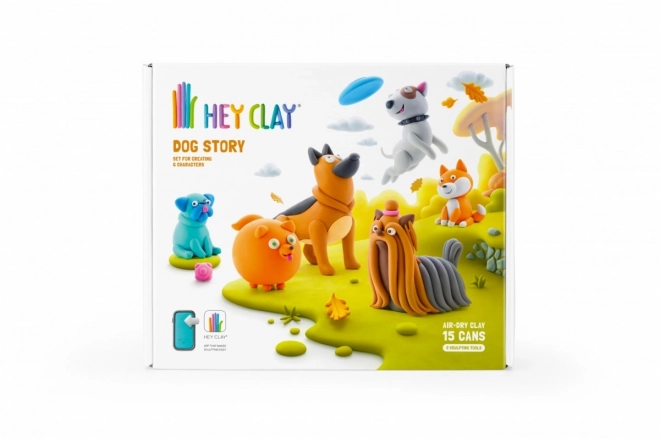 Hey Clay: Kutyák története - modellező készlet