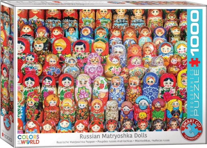 Eurographics Russian Matryoshka Dolls 1000 Pieces Puzzle