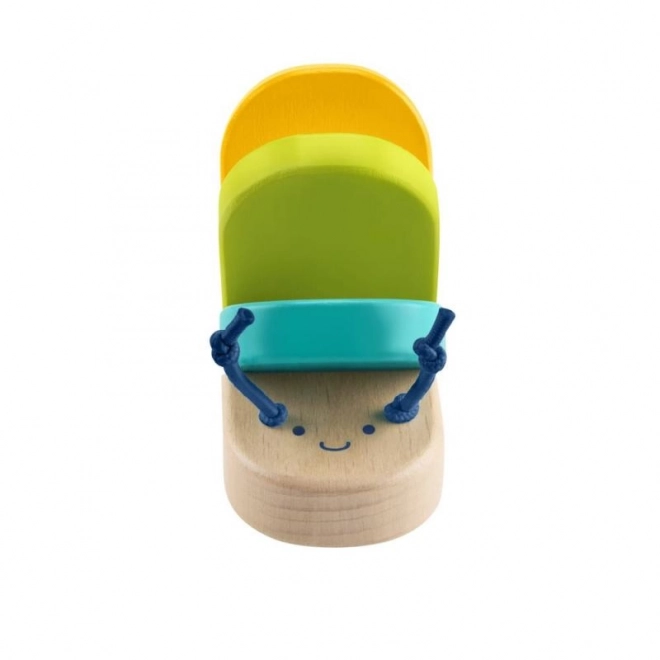 Fisher-Price fa csörgő hernyó