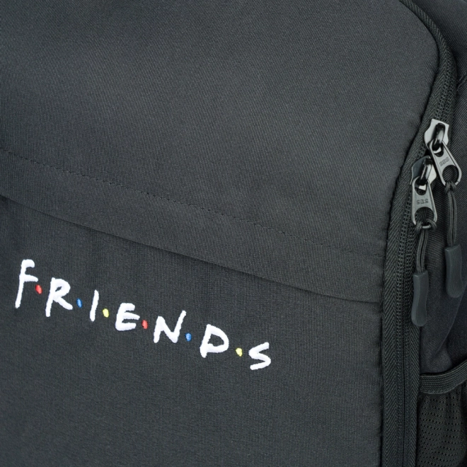 Baagl Friends Black Backpack