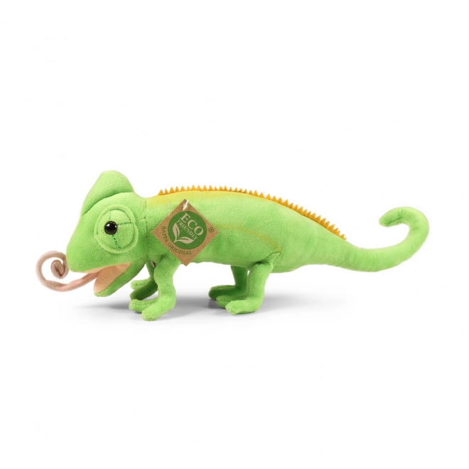 Plüss kaméleon ECO-barát 30 cm