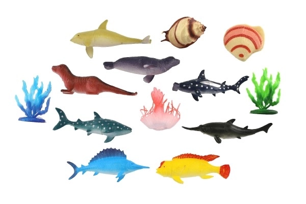 Sea Animals with Accessories