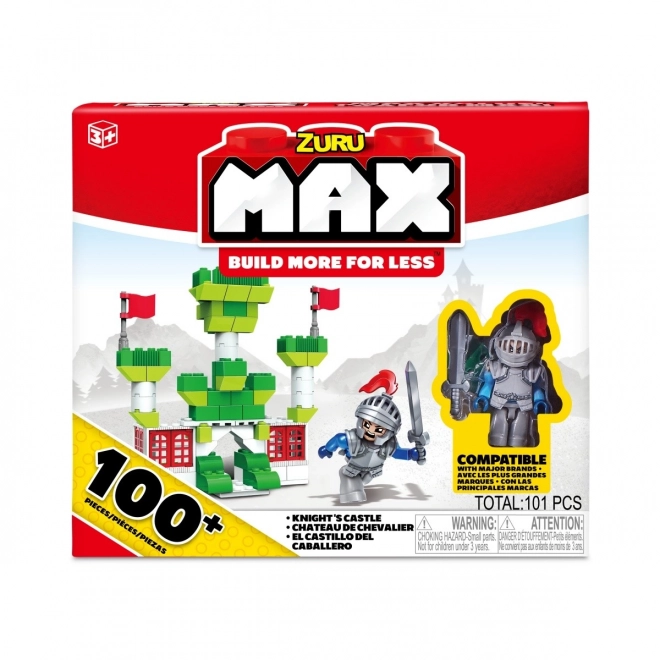 Max Build More Block Set 100+ Pieces Mix