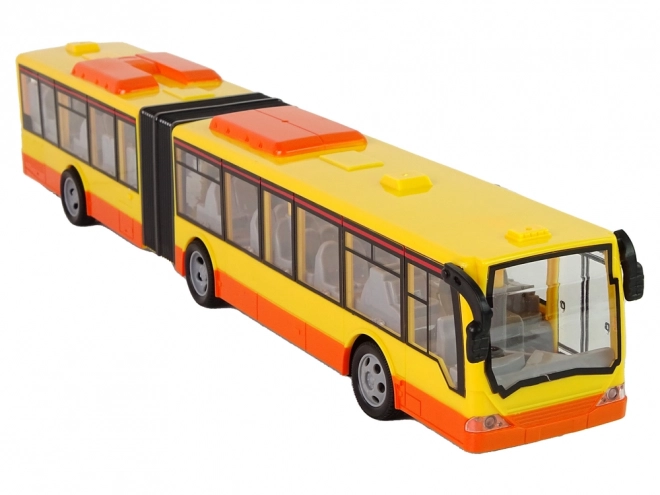 Remote Control Orange Articulated City Bus