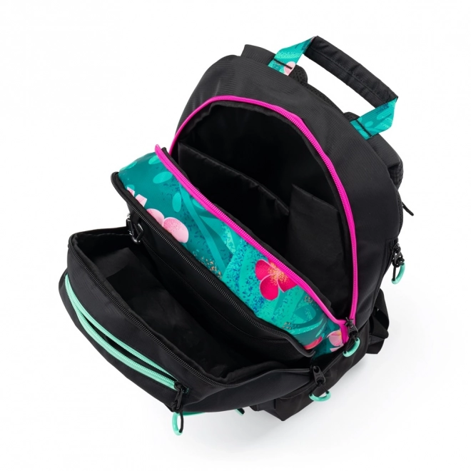 Student Backpack and Pencil Case OXY Sport Tropic