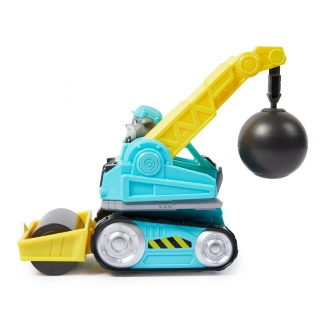 Motor Demolition Vehicle with Crane and Ball - Rubble & Crew