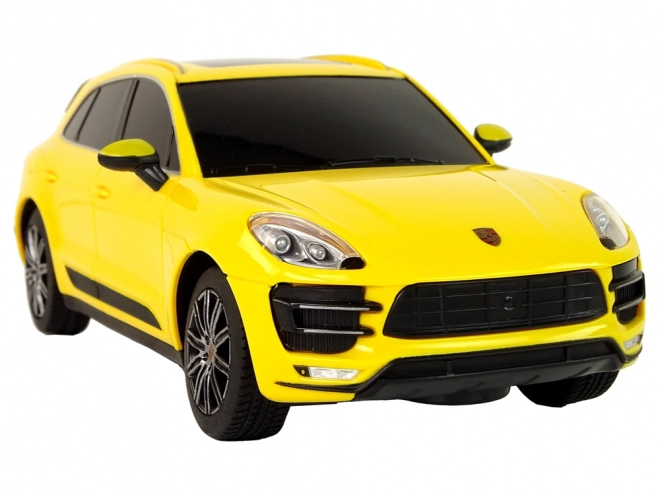 Remote Control Porsche Macan Turbo Yellow