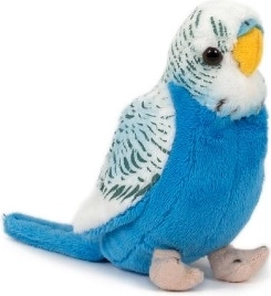 Soft Budgerigar 13 cm Blue