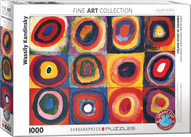 Puzzle studio di colori EUROGRAPHICS 1000 pezzi