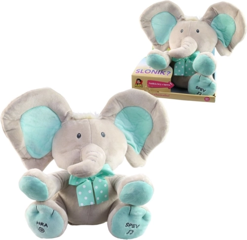 Peekaboo Elephant 25 cm - Slovak