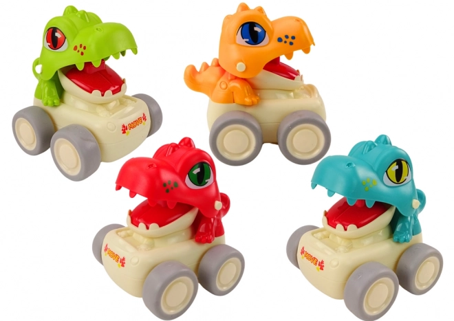 Dinosaur Push-and-Go Toy Car for Toddlers