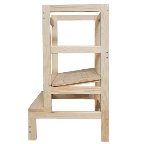 Wooden Kitchen Helper Step Stool for Kids