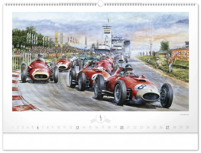 Wall Calendar Oldtimers by Václav Zapadlík 2025