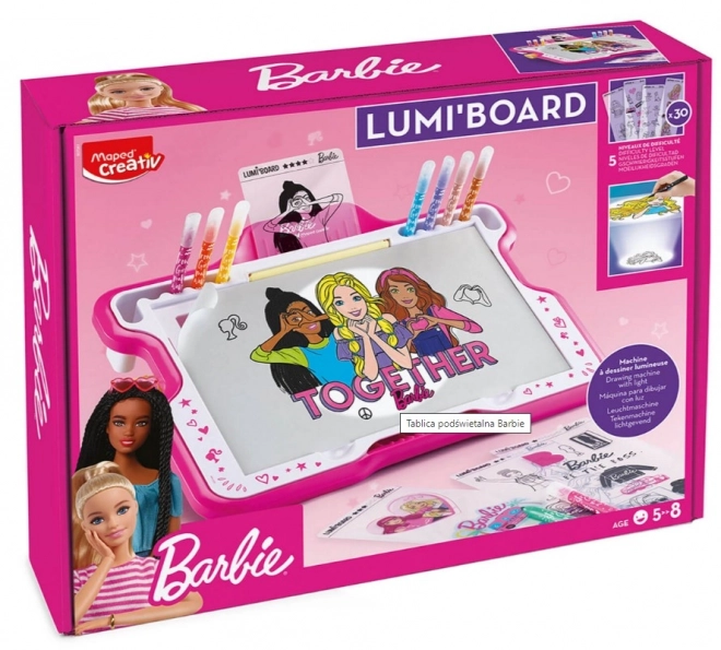 Barbie Light-Up Drawing Board