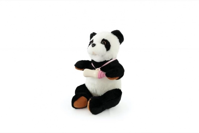 Interactieve panda met flesje
