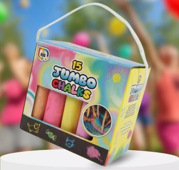 Jumbo Sidewalk Chalk Set