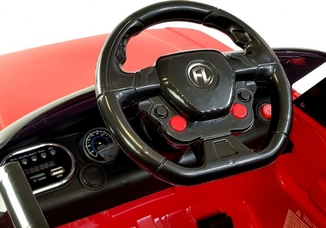 Electric Ride-On Car Red