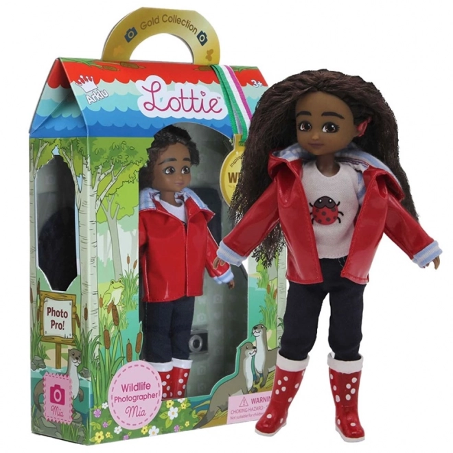 Lottie Wildlife Photographer Doll with Hearing Aid