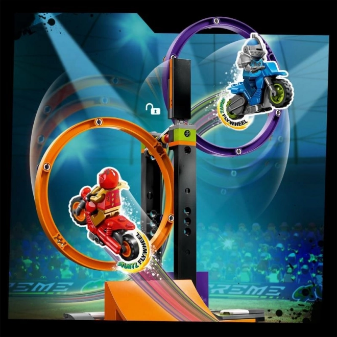 Lego City Stunt Challenge Spinning Circles Set