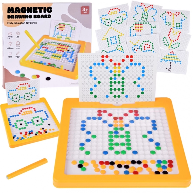 Educational Magnetic Board with Pins