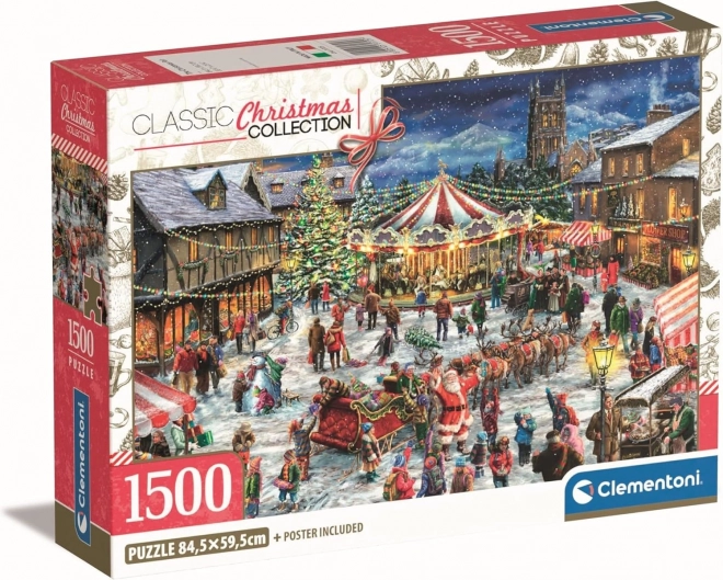 Clementoni Christmas Markets Puzzle 1500 Pieces