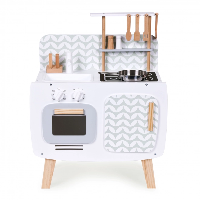 Wooden Play Kitchen Set for Kids by Ecotoys