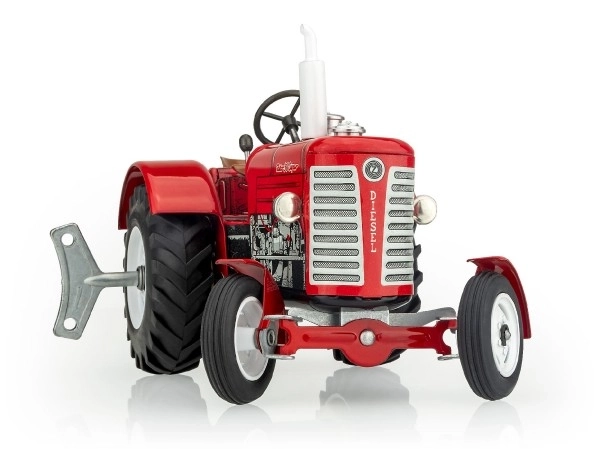 Red Metal Zetor 50 Super Toy Tractor with Key