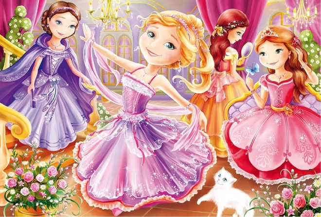 Schmidt Puzzle Fairy Tale Princesses 3x24 Pieces