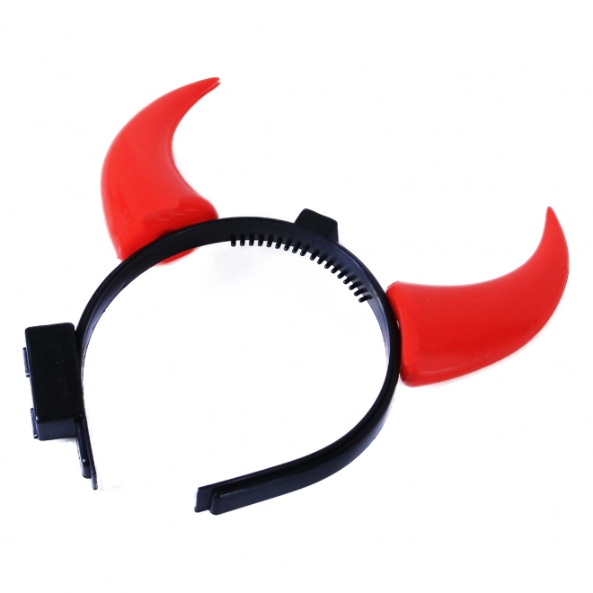 Glowing Devil Horns Headband