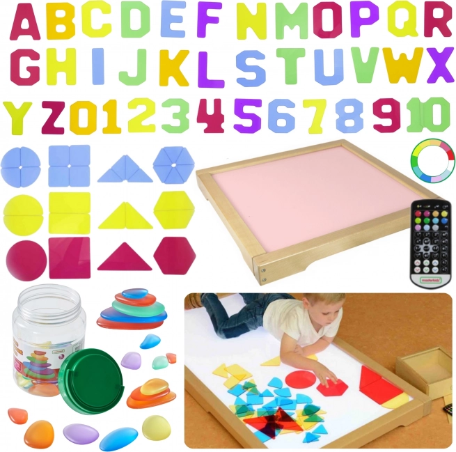 Pannello Luminoso LED con Telecomando e Accessori - MASTERKIDZ