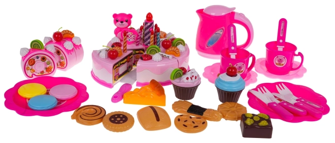 Birthday Party Cake Set Pink