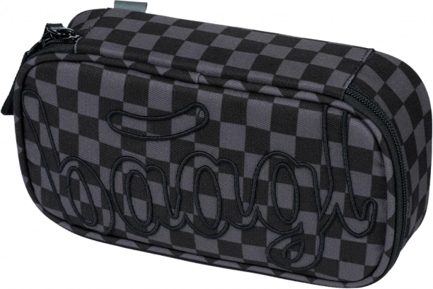 Set di articoli scolastici BAAGL Skate Max grigio: zaino, astuccio e sacchetto