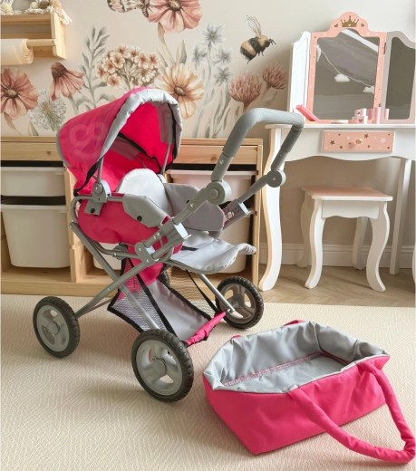 3v1: hlboký kočík, športiak a nosidlo