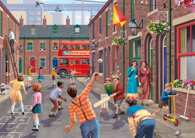 Falcon Street Games Puzzle Set 2x500 pieces